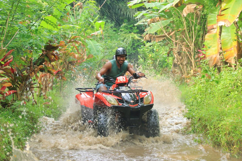 Bali: ATV Quad Bike Adventure with Waterfall & Lunch Single Ride ATV Quad Bike Adventure