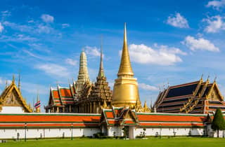 Bangkok: Alter Tempel & Fußmassage mit dem Tuk-Tuk (Spanisch)