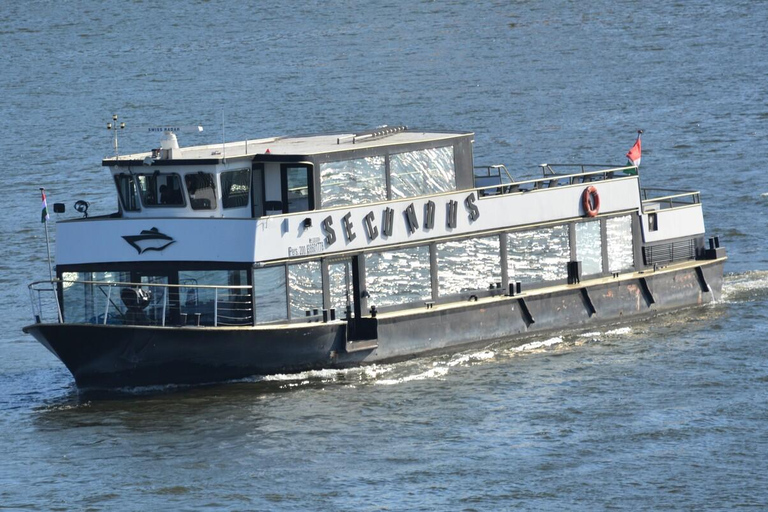 1-Hour Budapest Night Cruise with Unlimited Drinks