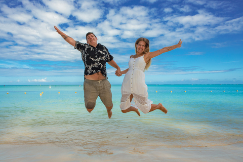 Professionele fotoshoot op Mont Choisy Beach - Mauritius