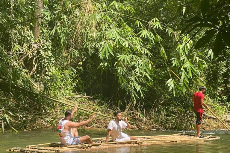 Phuket: Bamboo Rafting, Monkey Cave en ATV-optieBamboo Rafting zonder ATV-optie