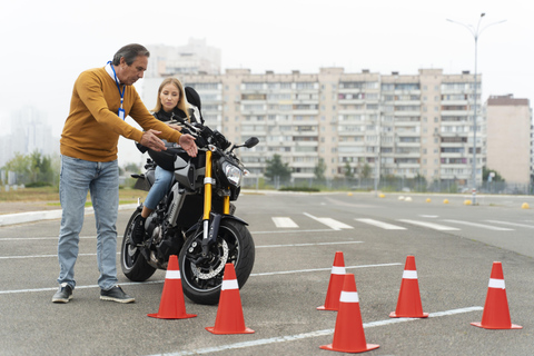 Lezioni di scooter e moto a Jakarta