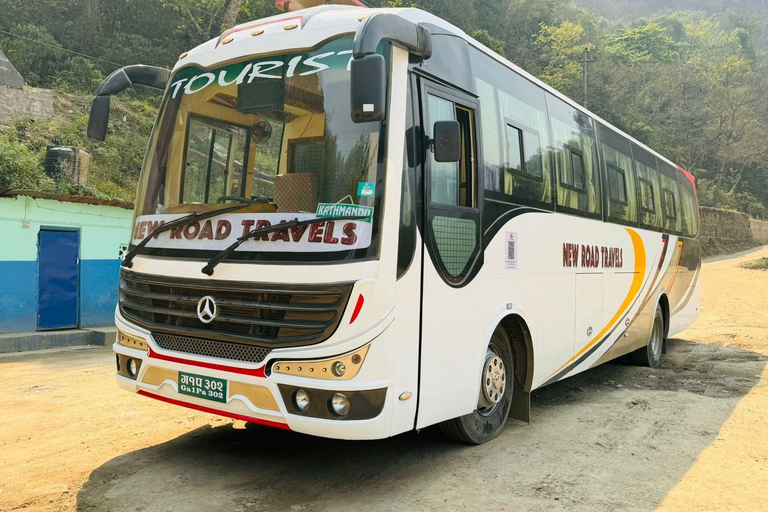 Katmandou : billet de bus touristique de luxe pour Pokhara