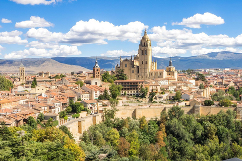 From Madrid: Private Tour for Segovia, Avila, Alcázar Castle Itinerary Set Tour