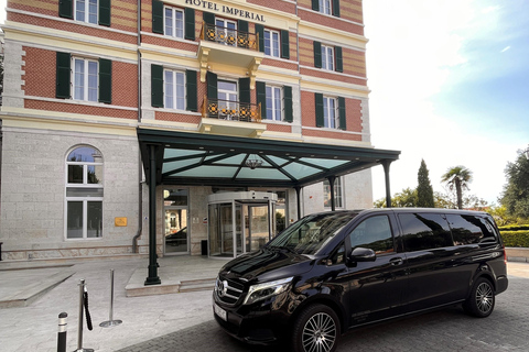 Private Transfer: Dubrovnik Airport (DBV) to Dubrovnik City