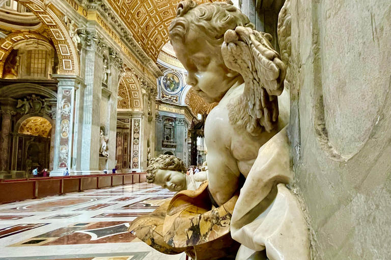 St. Peter Basilica, Tomb, Dome & Underground Catacombs Tour Catacombs Guided Tour & Skip the line Basilica