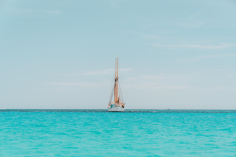 Ibiza Wooden Sail Boat Trip to Formentera