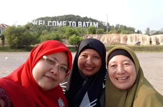Muslimfreundliche Tour durch Batam mit Ticket für die Fähre nach Singapur und Mittagessen