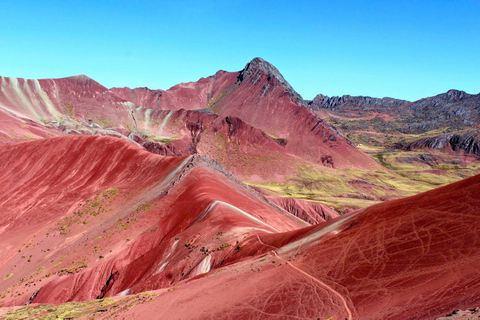 Cusco: Dzień z przewodnikiem po Rainbow Mountain i Red Valley z posiłkami