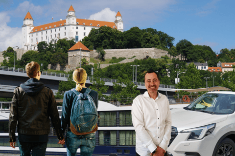 Budapest: Transfer to Prague via scenic Bratislava