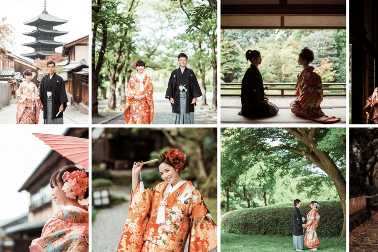 Kyoto et Nara : visite photographique de mariage avec 3 sites pittoresquesKyoto et Nara : circuit photo de mariage avec 3 sites pittoresques