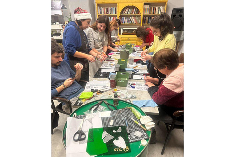 Thessaloniki: Christmas Stained Glass Ornaments Workshop