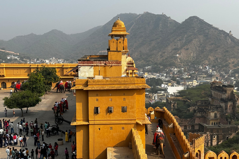 Jaipur : Full day Jaipur City Tour and Drop Delhi Include : Car + Guide + Entrances