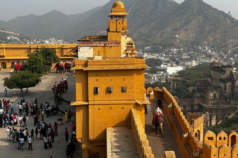 Jaipur : Full day Jaipur City Tour and Drop Delhi Include : Car + Guide + Entrances