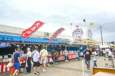 Ibaraki-Schrein, Fischmarkt, Blumenmeer-TagestourMarunouchi Nord-Ausgang