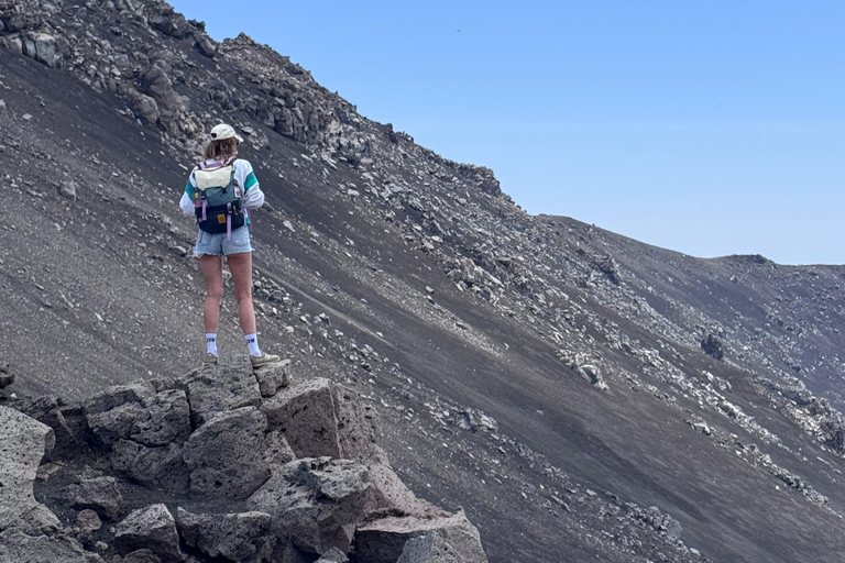 Catania: Etna 3000m and Alcantara Gorges Trek with Pickup