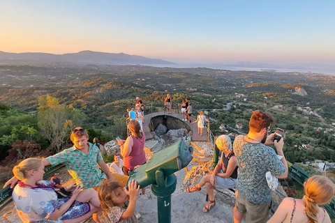 Excursion au coucher du soleil à Corfou : Les meilleurs points de vue