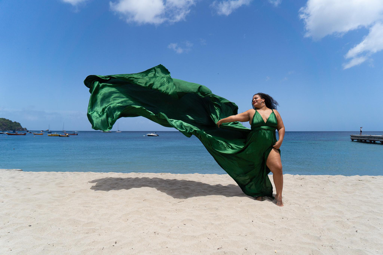 Fotografering i spektakulära klänningar på de vackraste stränderna 972