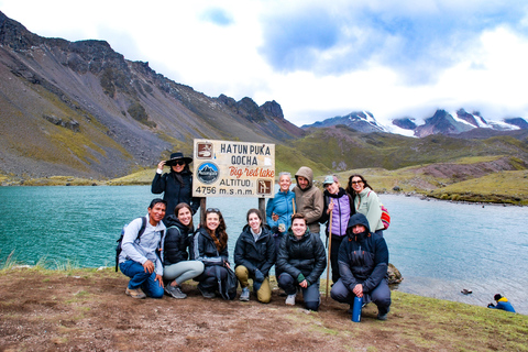 Utflykt Ausangate 7 Lagoons/Rainbow Mountain 2 dagar+Hostel