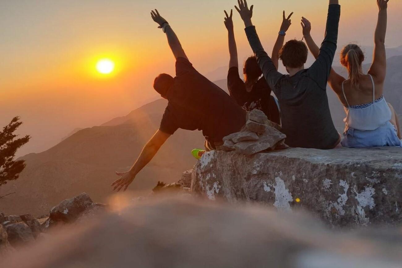 Jeeptour durch Kofinas mit Sonnenuntergang