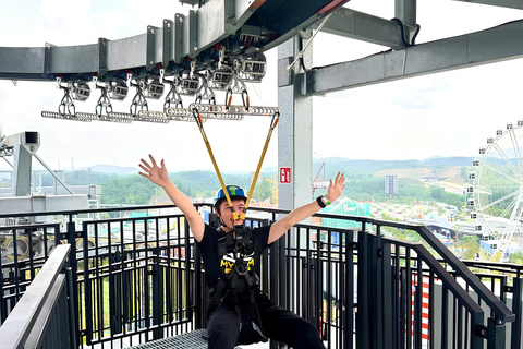 Kuala Lumpur: 5 Skyline Luge & Zipline with private Transfer