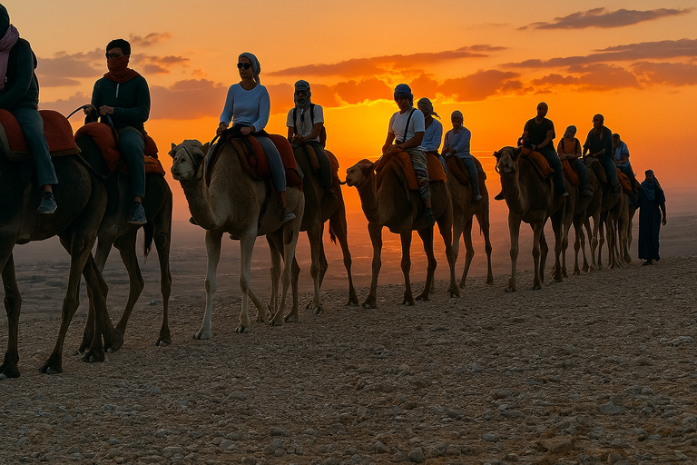 Marrakech: Agafay Desert Camel Ride with Dinner & Show