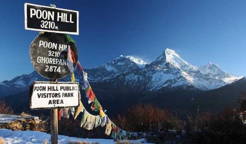 Pokhara: 4-Day Ghorepani, Poonhill, & Ghandruk Mountain Trek