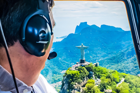 Rio de Janeiro : Vol en hélicoptère du Christ Rédempteur 30 min