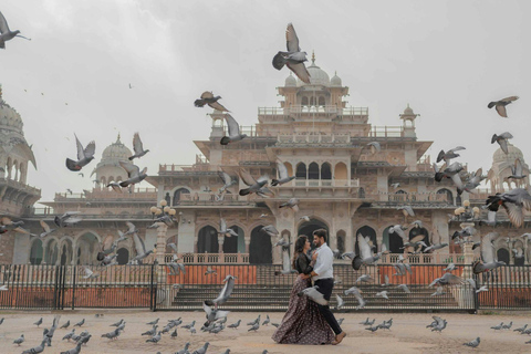 Viagem particular de 1 dia a Jaipur (Cidade Rosa) saindo de Agra de carroTour com ingressos