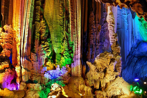 Guilin Yangshuo Day Tour: Balloon, Rafting & Impression Show Paragliding flight