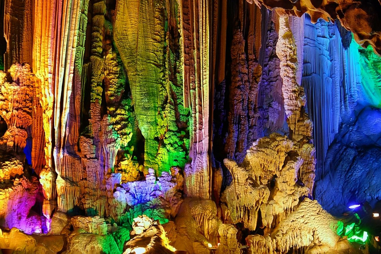 Guilin Yangshuo Day Tour: Balloon, Rafting & Impression Show Paragliding flight