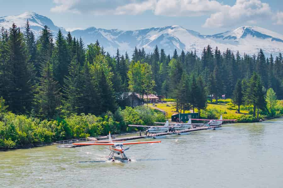 Juneau: Taku Glacier Lodge 5-Gletscher-Flug & Festmahl. Foto: GetYourGuide