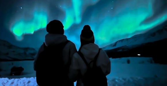 ✨Tromsø: Northern Lights Tour bus | Unlimited Free Repeats
