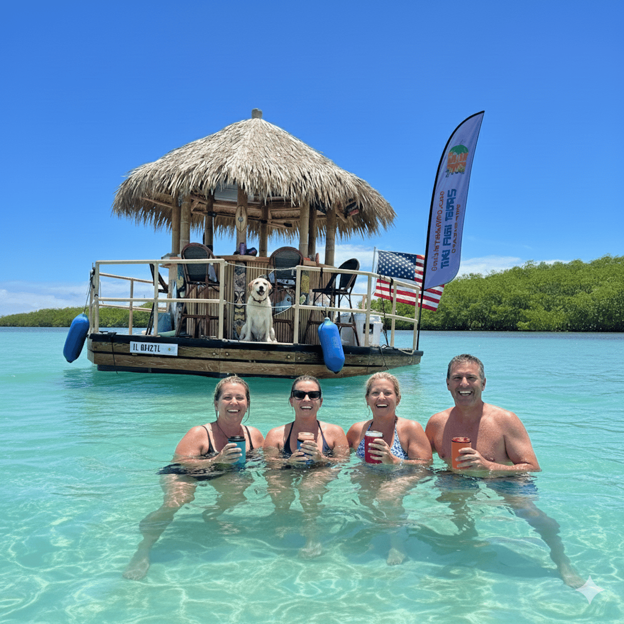 Florida Keys: 1,5-stündige Tiki Fun Cruise