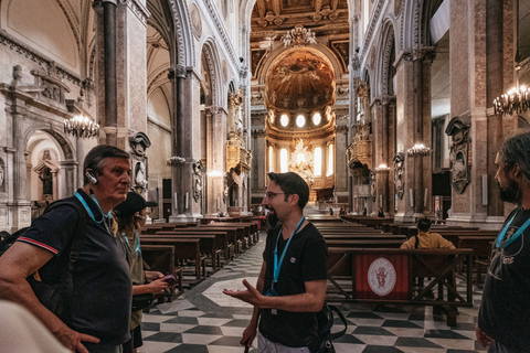 Naples: Downtown, Veiled Christ &amp; Cloister of St Clare EntryTour with Cappella Sansevero Only