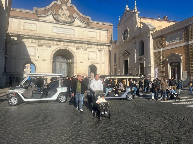 Rome golf car tour