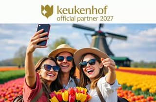 Amsterdam: Keukenhof & Zaanse Schans Tagestour + Flexible Rückfahrt