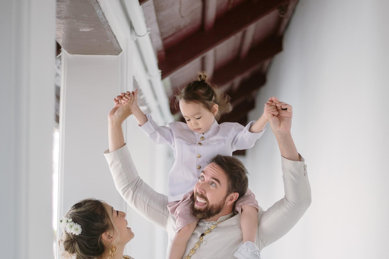 曼谷泰式佛教婚礼仪式及照片拍摄