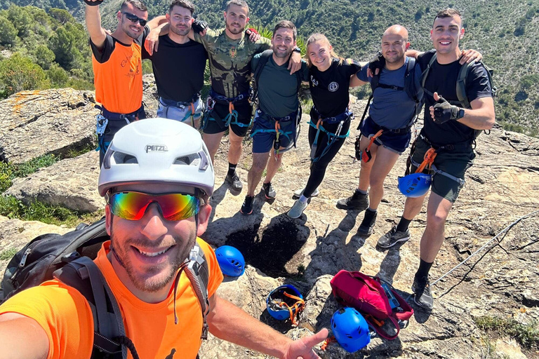 Marxuquera: Via Ferrata La FalconeraMarxuquera: Via Ferrata naar Falconera