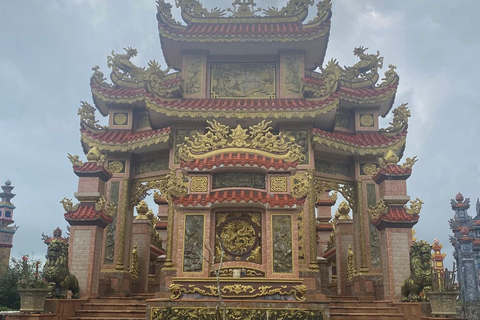 From Hue: Sightseeing Transfer to Hoi An & An Bang Cemetery
