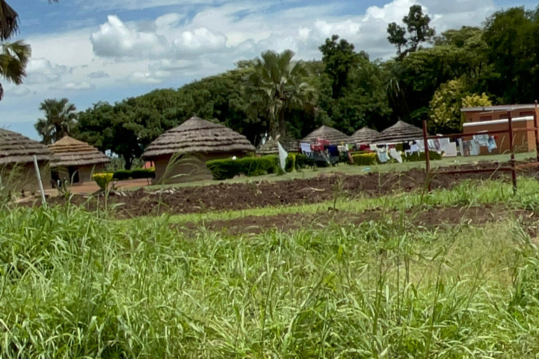 Gulu : Construction et peinture traditionnelles de huttes africaines : Un joyau de la visite !