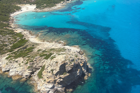 Microlight flight in Haute-Corse