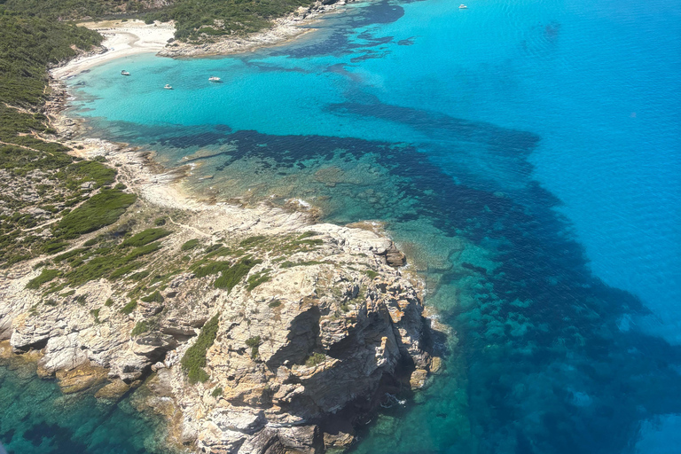Microlight flight in Haute-Corse