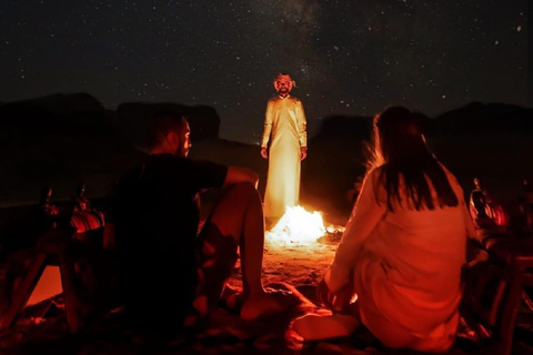 Wadi Rum: Hiking Tour with Watching the stars Bedouin Camp Hiking Tour 4hours