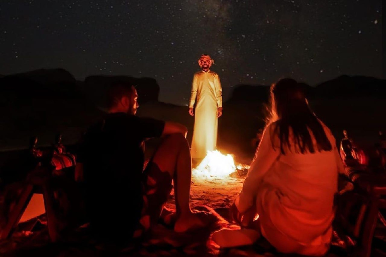 Wadi Rum: Hiking Tour with Watching the stars Bedouin Camp Hiking Tour 4hours