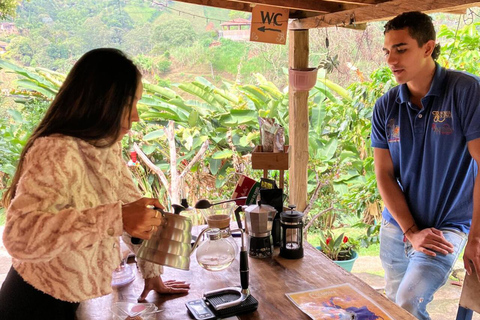 Von Medellín aus - Kaffee Tour: Privater Transport &amp; Verkostung