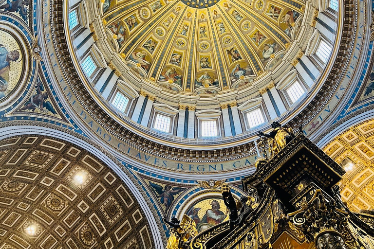Vatican: St peters Dome Entry Ticket Papal Tombs, Audio Tour Vatican: St peters Dome Entry Ticket(With Elevetor)