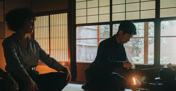 Kyoto: Candlelit Tea Ceremony in a 100-Year-Old Townhouse