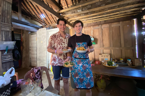 Yogyakarta: Borobudur Village Cycling Tour+Eco Cooking Class