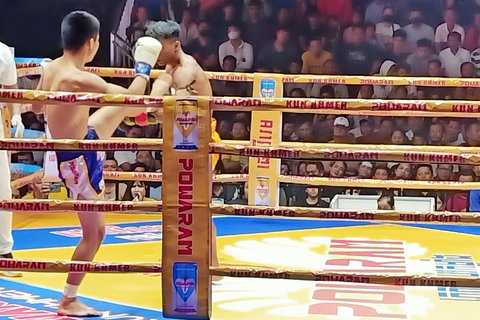 Guarda la boxe tradizionale Khmer in diretta a Phnom Penh